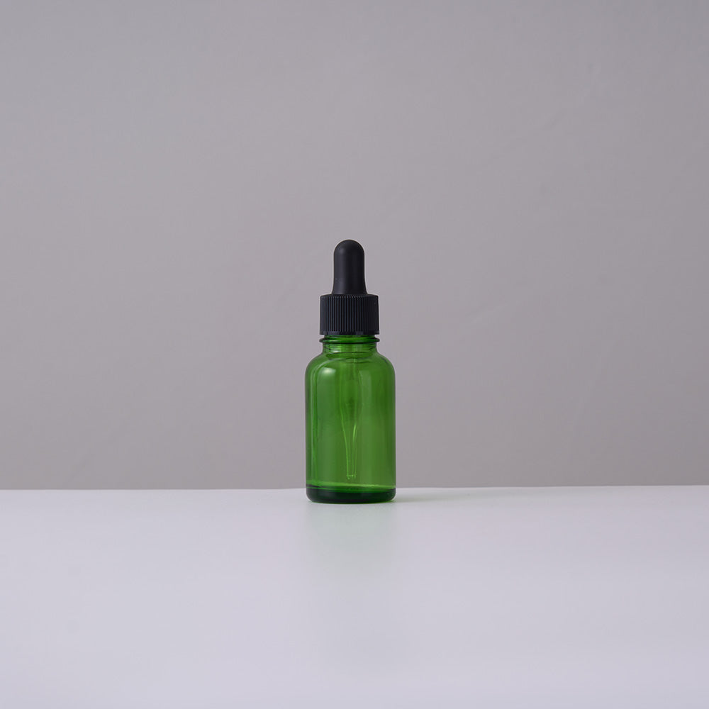 リカシツ リカボトル 黒スポイト瓶 緑 30mL