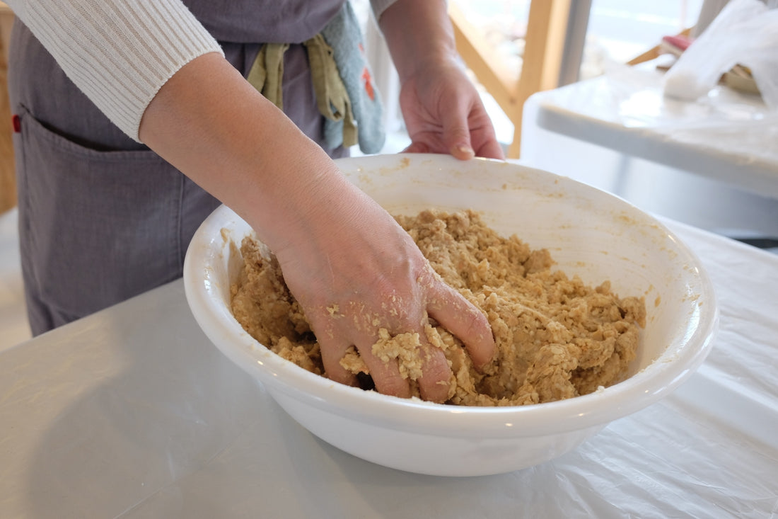 【レポート】自分で作る手前味噌「お味噌作りワークショップ」