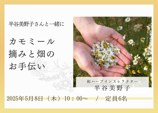 【湯癒草々ボランティアの会】半谷美野子さんと一緒に畑作業のお手伝い