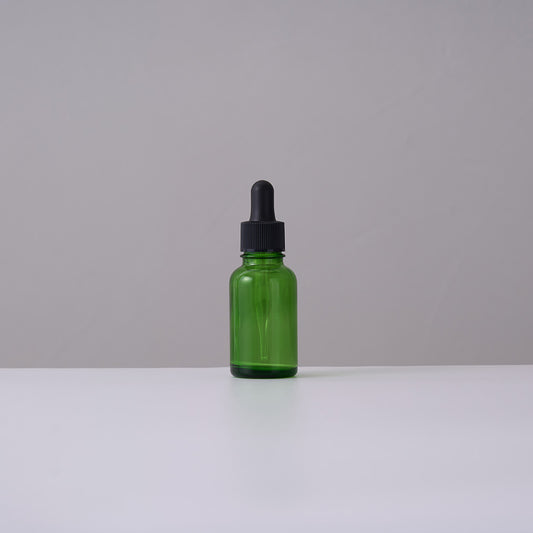 リカシツ リカボトル 黒スポイト瓶 緑 30mL