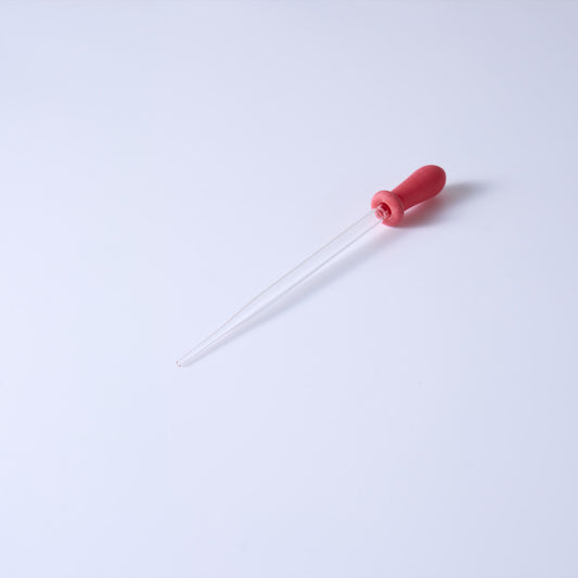 リカシツ 硝子スポイト1ml 赤スポイト